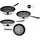 Tefal Jamie Oliver Pfannen-Set 3-tlg. 24 cm + 28 cm + 28 cm