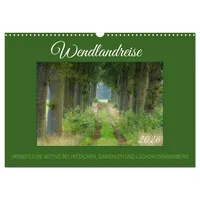 Calvendo Wendlandreise (Wandkalender 2026 DIN A3 quer), CALVENDO Monatskalender: