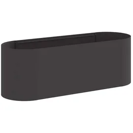 vidaXL Hochbeet im Garten 120 x 40 x 40 cm Schwarz