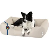 BedDog Hundekissen Zara 80 x 65 cm beige