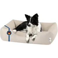 BedDog Hundekissen Zara 80 x 65 cm beige