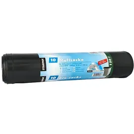 Papstar Müllbeutel CleanUP 140,0 l schwarz 40,0 μm, 10 St.
