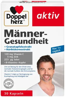 Preisvergleich Produktbild DOPPELHERZ Männer-Gesundheit Kapseln 30 St