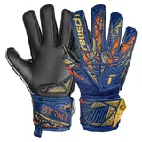 Reusch Attrakt Silver Torwarthandschuhe - Premium Blue / Gold / Black - 7