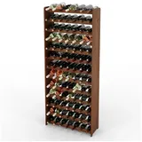 LENMAR RW-3 Weinregal 172 x 72 x 26,5 cm Braun