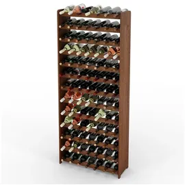 LENMAR RW-3 Weinregal 172 x 72 x 26,5 cm Braun