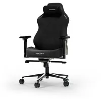 DXRacer CRAFT L Schwarz Stoff das Orginal Gaming Stuhl