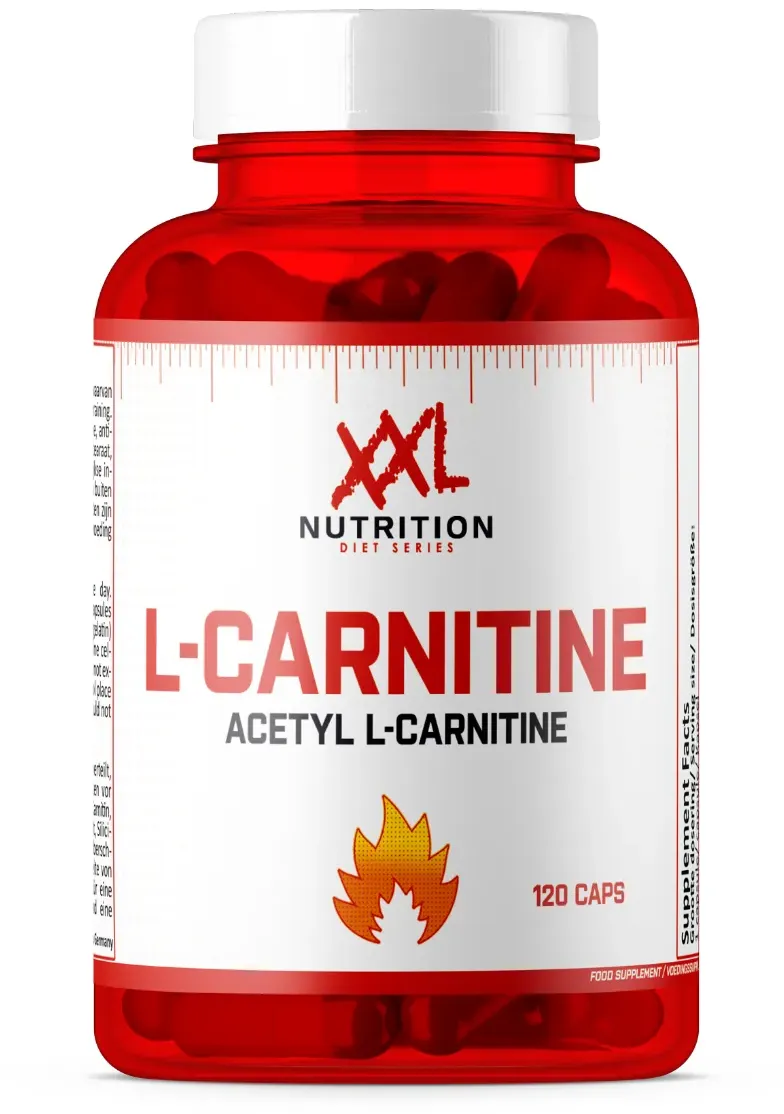 L-Carnitin - 120 Kapseln - XXL Nutrition