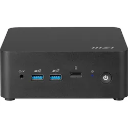 MSI Cubi NUC 1MG (ohne Betriebssystem) (Intel Core 3 100U, 8 GB, 256 GB, Intel UHD Graphics), PC, Schwarz