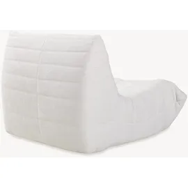 [en.casa] Bodensessel Kodsø Polyester 75 x 90 x 100 cm Beige