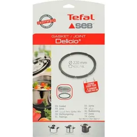 SEB 980157 Dichtungsring für Edelstahl-Schnellkochtopf 4,5 l / 6 l, 220 mm