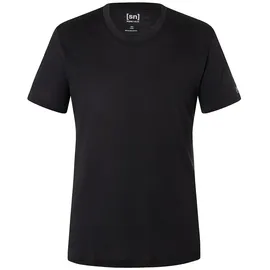 super.natural Sierra140 V Neck schwarz L