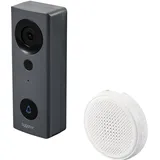 Sygonix IP-Video-Türsprechanlage WLAN, Funk Grau, Weiß