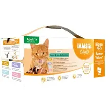Iams Land- und Meereskollektion in Sauce 48 x 85 g