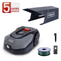 SCHEPPACH Rasenmähroboter RLM500W Rasenmäher WIF Bluetooth + Garage