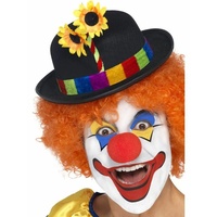 Clown Melone Multifarben Band Blume Zirkus Clowns HERREN Kostüm