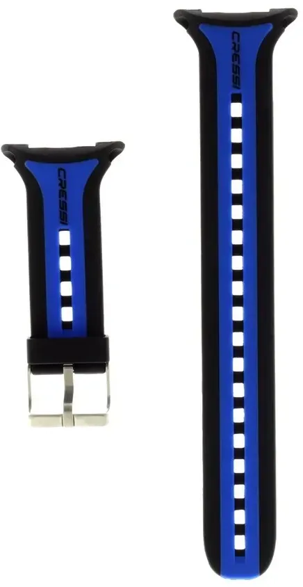 Cressi Leonardo Armband Für Tauchcomputer - Black / Blue - One Size