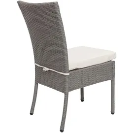 MCW Gartenstuhl G19-S 52 x 52 x 108 cm grau 2 St.