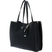 GUESS Meridian Girlfriend Shopper-tasche Schwarz Schwarz One Size - Schwarz