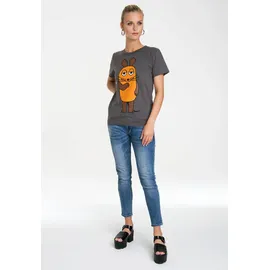 LOGOSHIRT Die Sendung mit der Maus grau XS