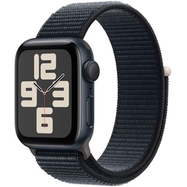 Apple Watch SE 2023 GPS 40 mm Aluminiumgehäuse mitternacht, Sport Loop mitternacht