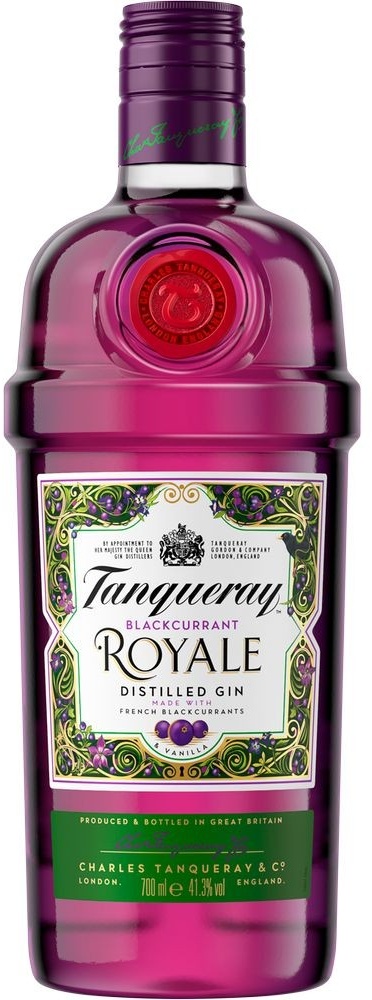 Tanqueray Blackcurrant Royale Gin 41,3% 0,7l