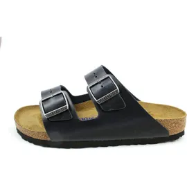 Birkenstock Arizona Weichbettung Naturleder geölt blau 38