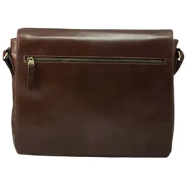 JOST Skagen Aktentaschen Messenger Leder 38 cm Laptopfach braun