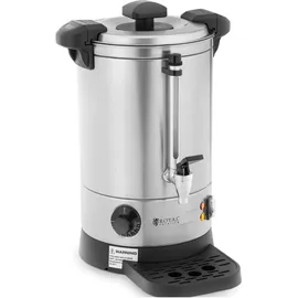 Royal Catering Wasserkocher 6,1 l Silbern