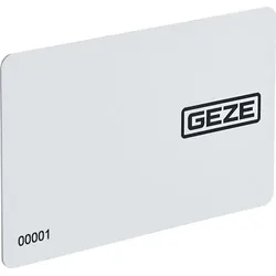 GEZE Zutrittskontrollsystem Ausweiskarte MIFARE DESFireEV2 weiß RFID-Transponderkarte - 185711