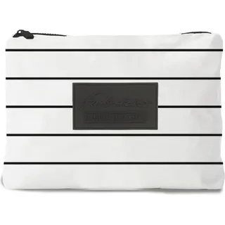 fabrizio® Mini-Tasche weiß mit Reißverschluss-Hauptfach - Weiß
