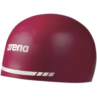 Arena Unisex-Erwachsene 3D Soft USA Racing Badekappe Weiche, Rot/Ausflug, einfarbig (Getaway Solids), Extra Large