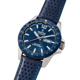 Festina Calendario Titanium Leder 43 mm F20699/2
