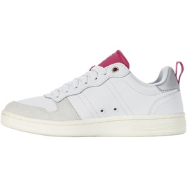 K-Swiss Lozan Sneaker White/Raspberry/StarWhite/Silver, 38 EU