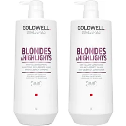 Goldwell Dualsenses Blondes & Highlights Bundle Shampoo + Conditioner 2x1000 ml