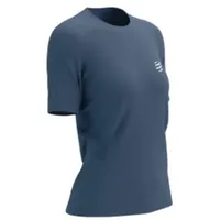 Compressport Damen Performance SS T-Shirt blau