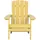 Beliani Muskoka Gartenstuhl 60 x 80 x 100 cm gelb