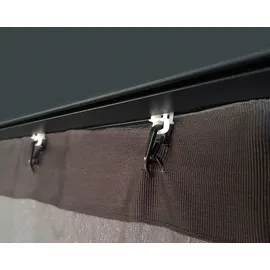 CANOPIA Pavillonseitenteil Dallas 2 Stück 4,09 x 2,12 m Grau