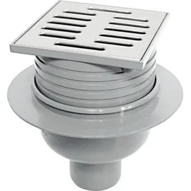 ACO Balkon/Terrassenablauf 100 x 100 mm DN 50 Bodenablauf