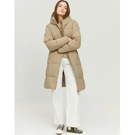 Mazine Elmira Puffer Coat - Damen Puffermantel, Größe:XXL, Farbe:taupe - XXL
