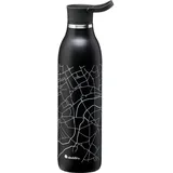 Aladdin CityLoop Isolierflasche, 0,6L, Lava-Schwarz - Print