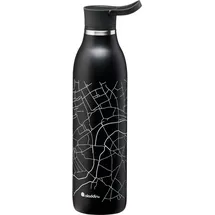 Aladdin CityLoop Isolierflasche, 0,6L, Lava-Schwarz - Print