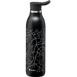 Aladdin CityLoop Isolierflasche, 0,6L, Lava-Schwarz - Print