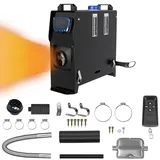 LARS360 8KW Standheizung Diesel Auto Kraftstoff, 12V Diesel Lufterhitzer, Air Diesel Heizung mit LCD-Schalter & Fernbedienung, Air Standheizung für Auto RV Boote LKW Wohnmobil Bus (Typ A,Schwarz)