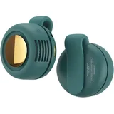 Verstellbarer, Tragbarer Nackenventilator – Mini-nackenventilator Mit 3 Geschwindigkeitsstufen, 900-mah-akku – Kühlendes Gerät Für Hemden Und Sportbekleidung – Grün