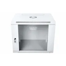 Digitus DN-W19 09U/450 9U, Rack-Wandschrank Hellgrau