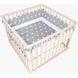 roba Laufgitter mit Rädern, Little Stars Wood