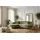 WFL GROUP Ecksofa Hana Loft 3-Sitzer Ecke Links Boucle Grün 241/80/168 cm,