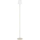 EGLO Stehleuchte Fiorana sandfarben weiß 140,5 cm E14