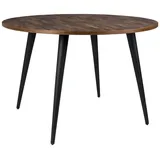 trendmöbel24 Felis Lifestyle Mo Esstisch, Teak, Braun,